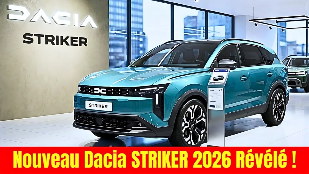 Tout Nouveau Dacia STRIKER 2026 Révélé ! Le Crossover Hybride Abordable Qui Pourrait Choquer le Marc
