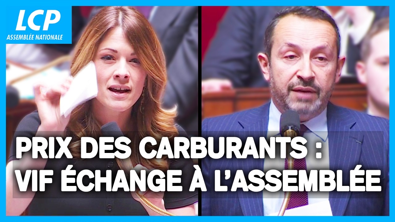 Prix des carburants : vif échange entre Sébastien Chenu et Maud Brégeon à l'Assemblée - 07/04/2026