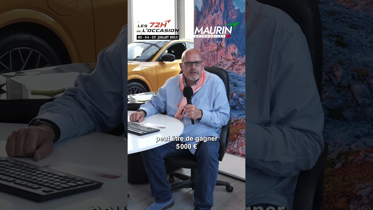 🔑 Offres exceptionnelles sur les véhicules d’occasion avec le Groupe Maurin