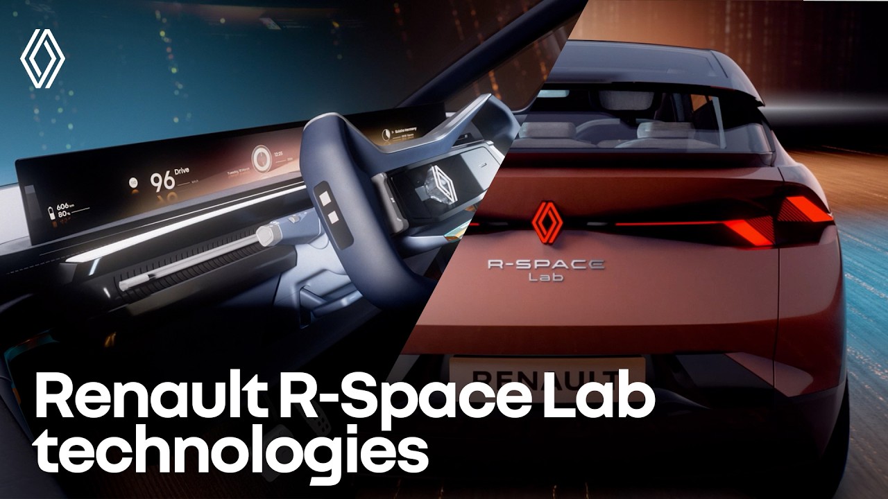 Renault R-Space Lab : un espace conducteur connecté, high-tech et centré sur les passagers