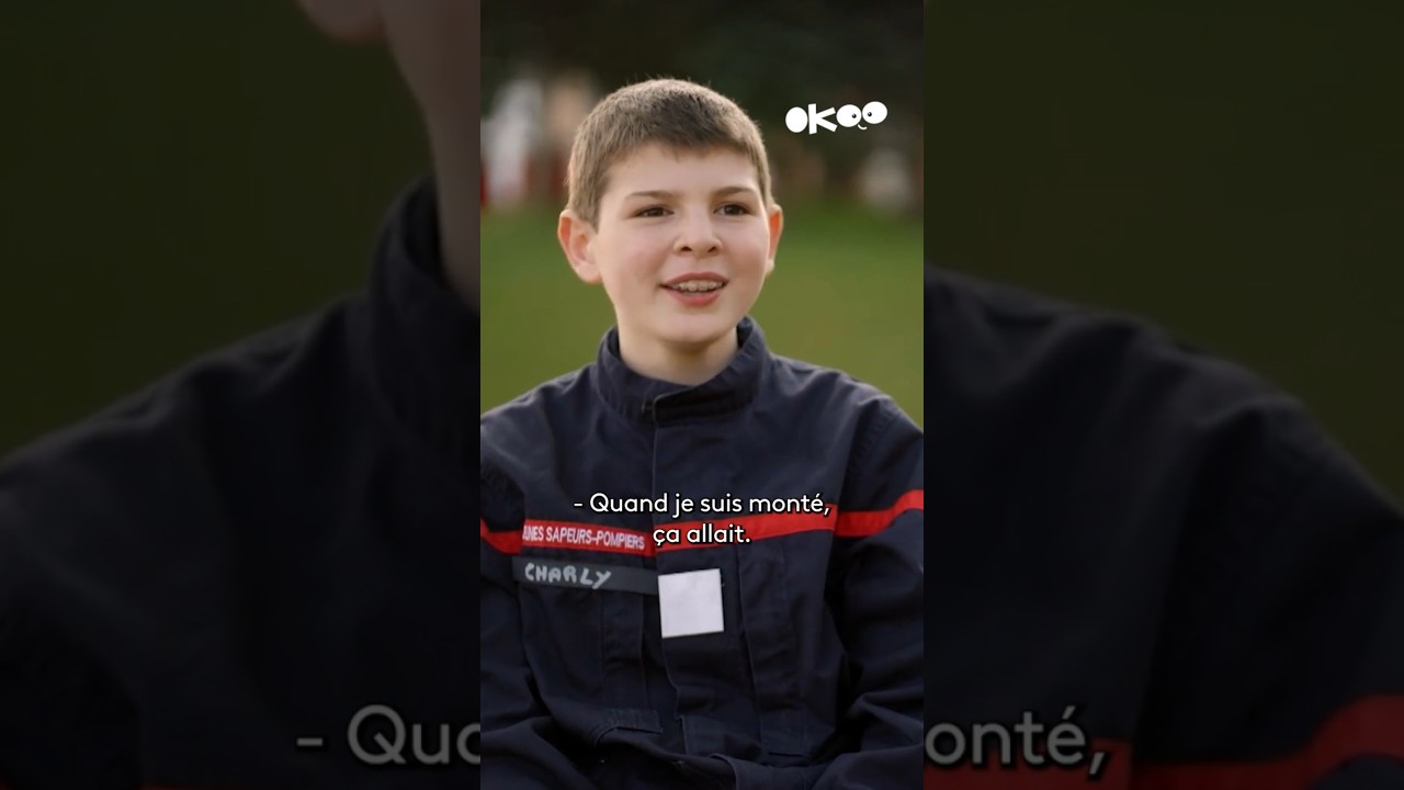 Il a réalisé son rêve de pompier 🥹 #okoo #pompiers