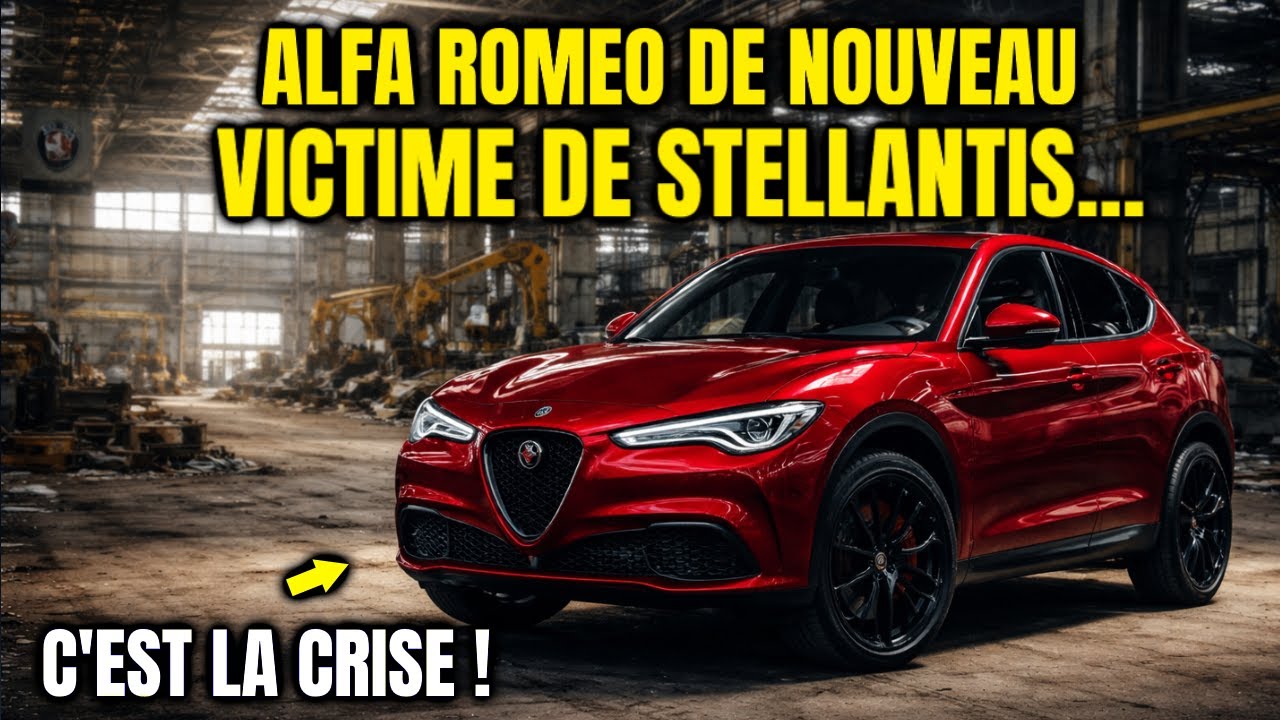 ALFA ROMEO DE NOUVEAU VICTIME DE STELLANTIS...