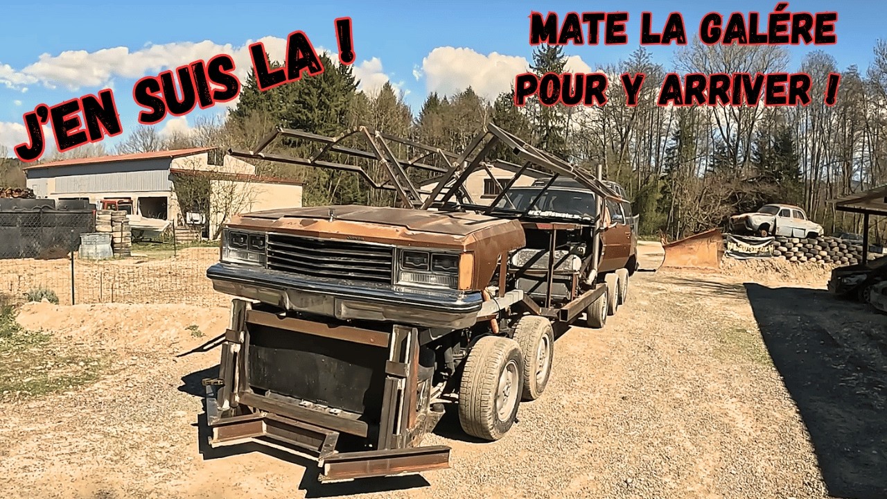 C'est pas facile tous les jours mais la motorisation du capot c'est OK ! PROTO #25