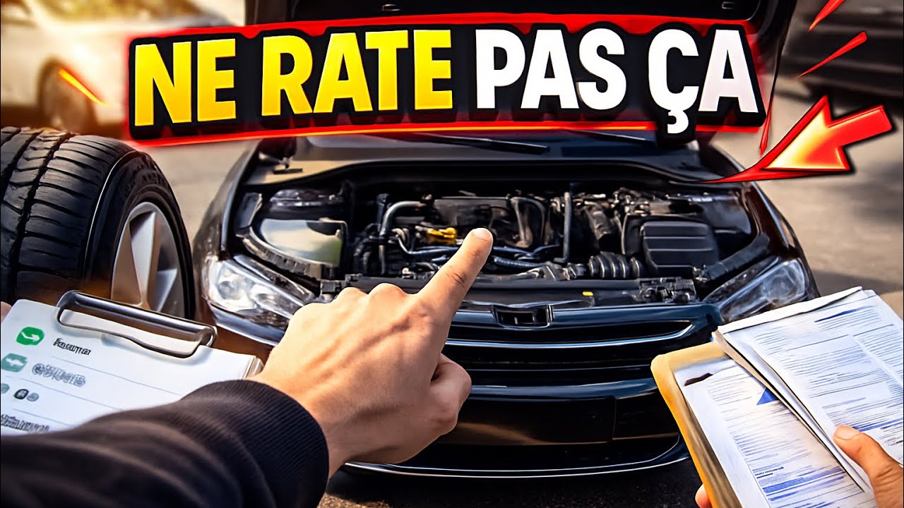 Inspection voiture : comment acheter une voiture d’occasion sans se faire arnaquer!!