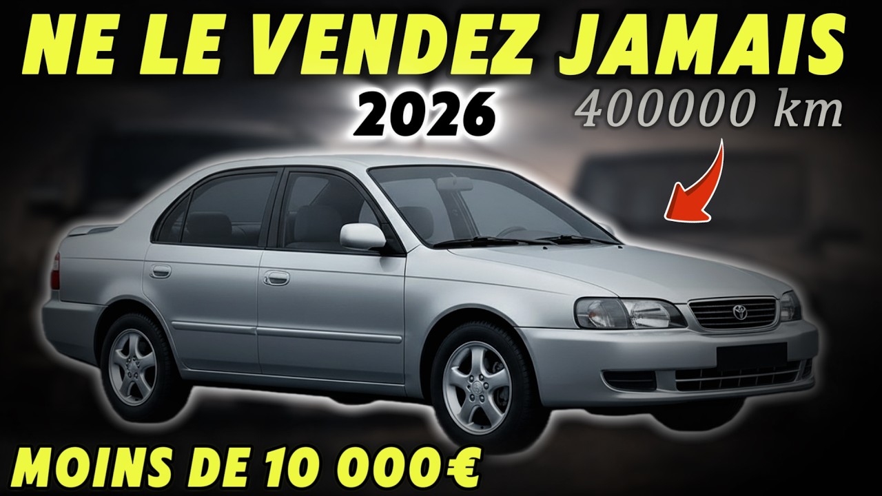 Top 14 Voitures Fiables et Pas Chères en 2026 : 400 000 km Sans Stress !