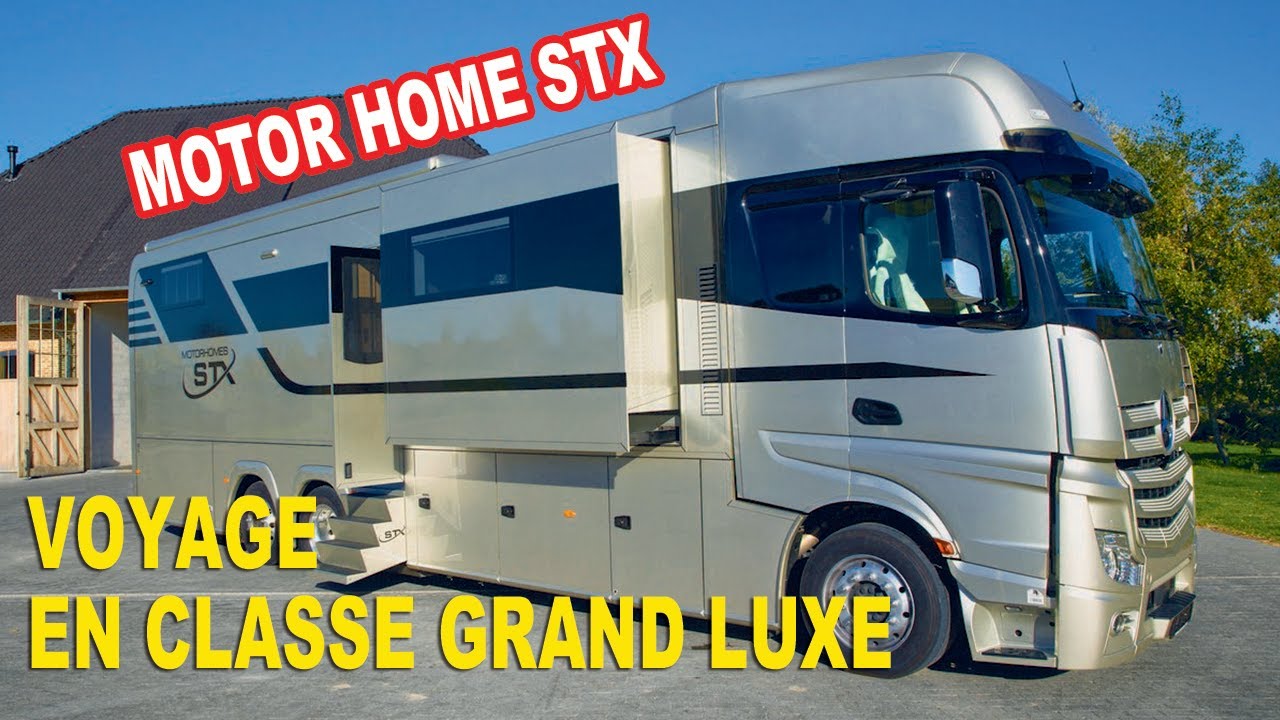 SVDL : visitez le plus gros camping-car du salon du constructeur STX !