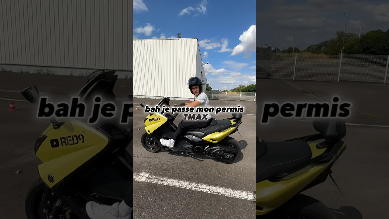 PERMIS TMAX !!! 🔥☀️✌️ #bmwmotorrad #tmax530 #akrapovic #xadv #mt07 #mt09 #tmax #tmax560