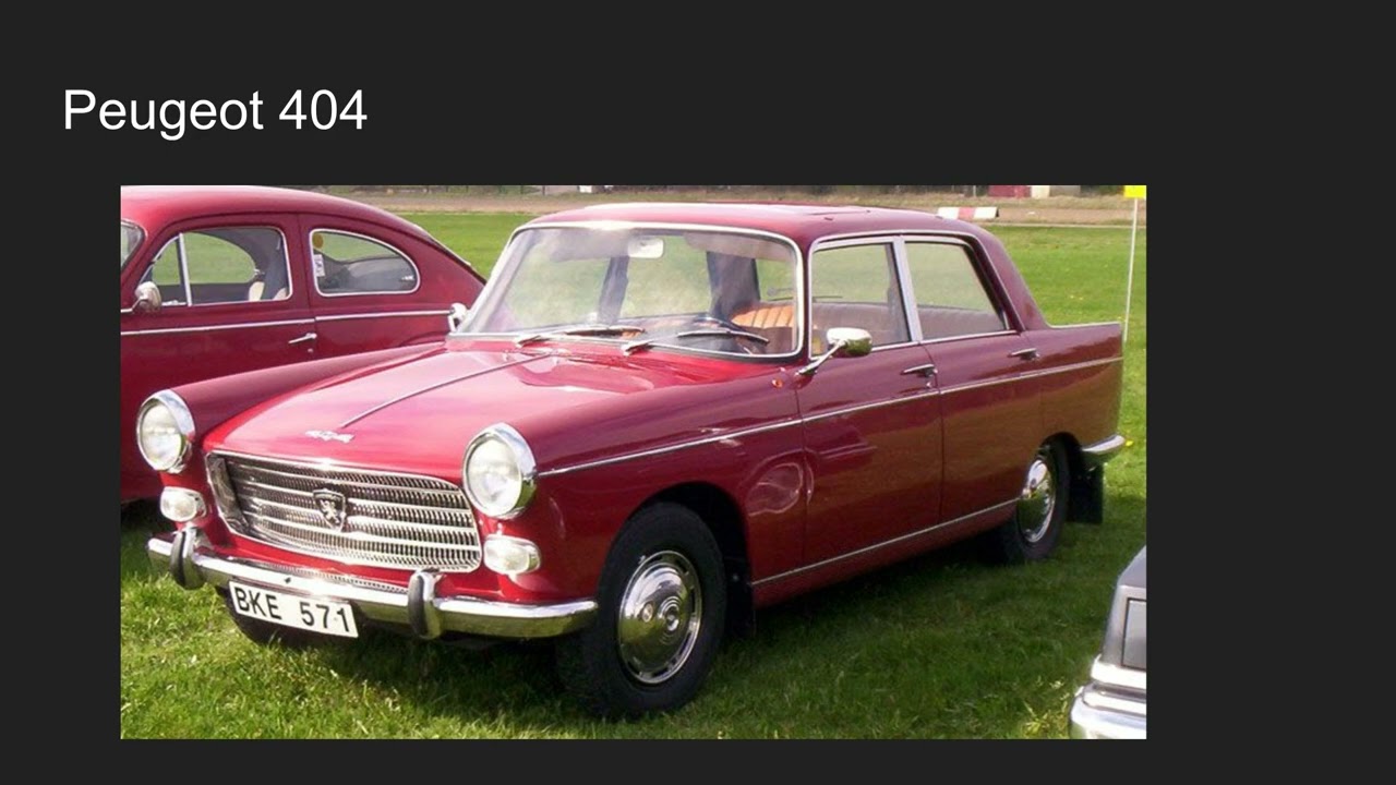 Voyage dans le temps ,  Les voitures anciennes et nos souvenirs