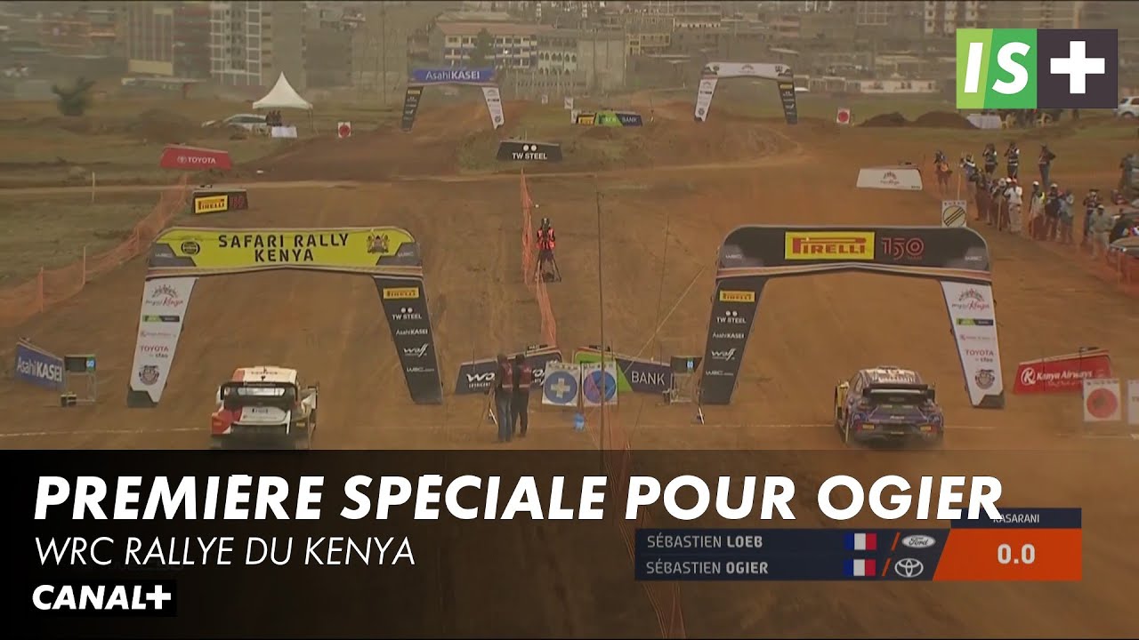 La première spéciale pour Ogier - WRC Rallye du Kenya