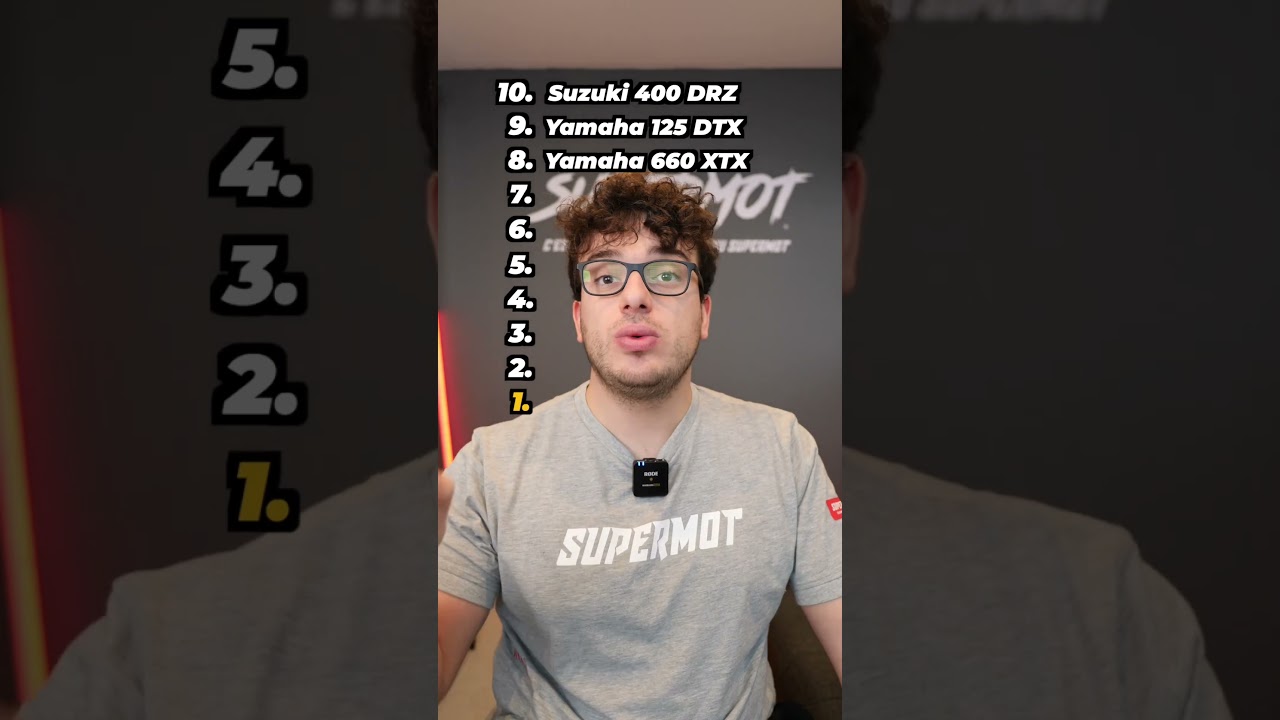 TOP 10 des meilleurs SUPERMOTARDS ! #moto