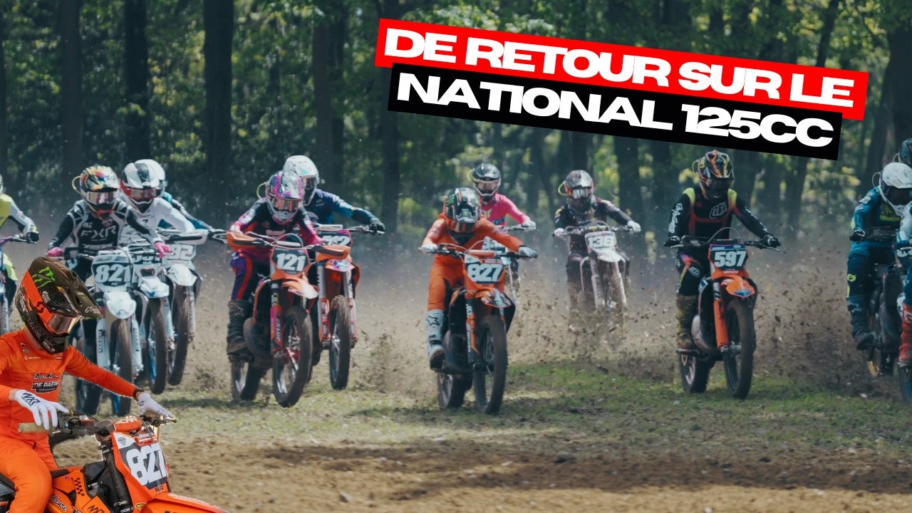 VLOG MY RACE - JE JOUE LE PODIUM DÈS MON RETOUR AU NATIONAL 125CC - ST CHÉRON -