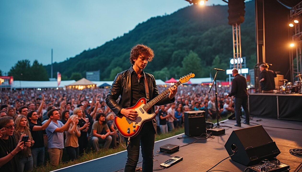 à lavaur, les lucky bastards électrisent la scène lors du deuxième avant-goût du festival rock and cars, offrant un spectacle rock énergique et incontournable.