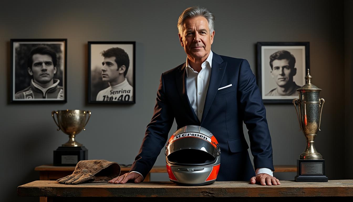 découvrez l'histoire fascinante d'une légende du football, champion du monde et passionné de formule 1, fervent admirateur de senna.