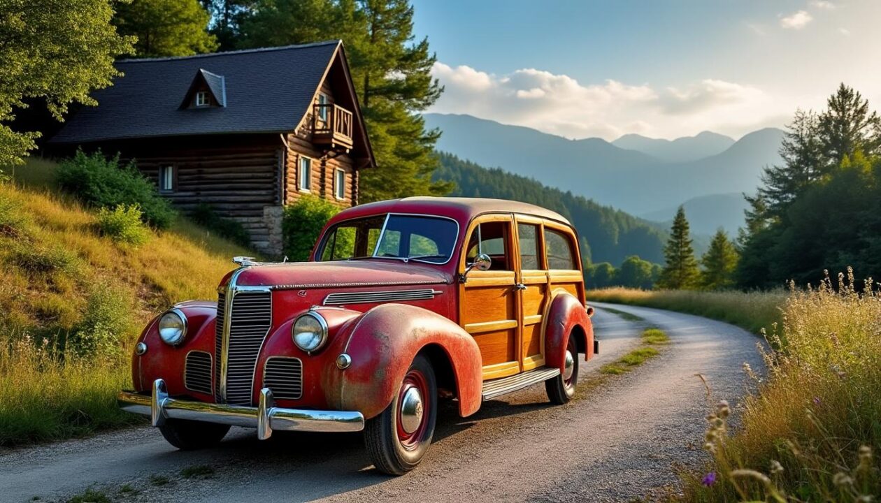 découvrez l'histoire unique d'une acadiane restaurée à partir de deux épaves en haute-loire, qui s'élance fièrement sur la mythique route des légendes.